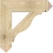 Ekena Millwork Funston Arts & Crafts Rough Sawn Bracket, Douglas Fir, 6"W x 28"D x 28"H BKT06X28X28FST03RDF - alternate 3